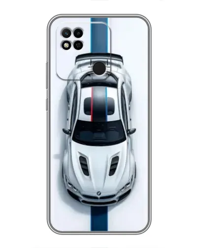 Чехол для Xiaomi Redmi 10A с картинкой «Вид сверху — BMW M» Чехол для Xiaomi Redmi 10A с картинкой «Вид сверху — BMW M»