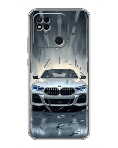 Чехол для Xiaomi Redmi 10A с картинкой «BMW в свете фар» Чехол для Xiaomi Redmi 10A с картинкой «BMW в свете фар»