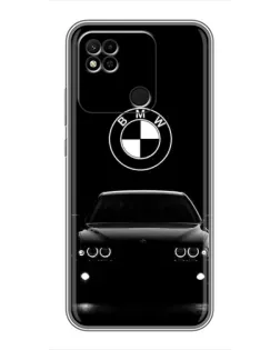 Чехол для Xiaomi Redmi 10A с картинкой «BMW — взгляд из темноты»