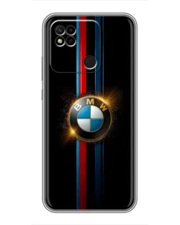 Чехол для Xiaomi Redmi 10A с картинкой «BMW M-Power неон»