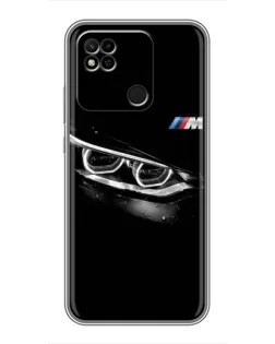 Чехол для Xiaomi Redmi 10A с картинкой «BMW — взгляд тигра»