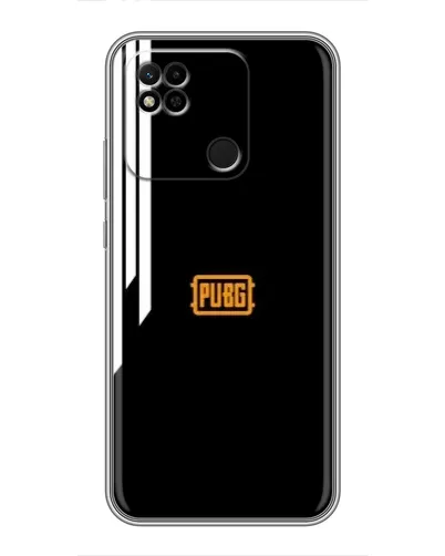 Чехол для Xiaomi Redmi 10A с картинкой «PUBG — вертикальные линии»