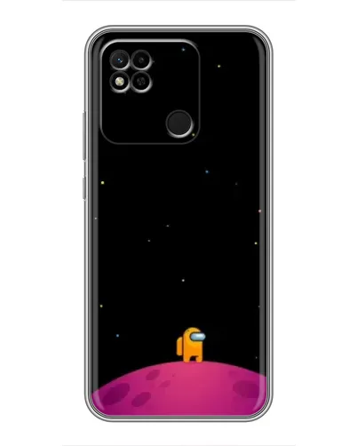 Чехол для Xiaomi Redmi 10A с картинкой «Одинокий герой на планете» Чехол для Xiaomi Redmi 10A с картинкой «Одинокий герой на планете»