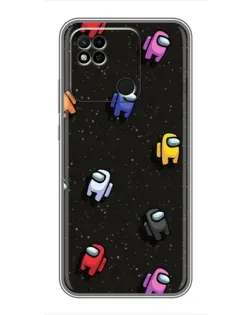 Чохол для Xiaomi Redmi 10A з картинкою «Космічний патерн Among Us» Чохол для Xiaomi Redmi 10A з картинкою «Космічний патерн Among Us»