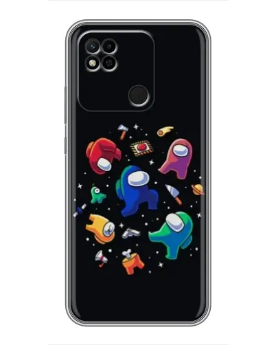 Чехол для Xiaomi Redmi 10A с картинкой «Among Us космос» Чехол для Xiaomi Redmi 10A с картинкой «Among Us космос»