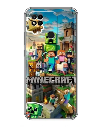 Чохол для Xiaomi Redmi 10A з картинкою «Замок Minecraft» Чохол для Xiaomi Redmi 10A з картинкою «Замок Minecraft»