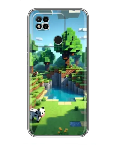 Чохол для Xiaomi Redmi 10A з картинкою «Minecraft літній день» Чохол для Xiaomi Redmi 10A з картинкою «Minecraft літній день»