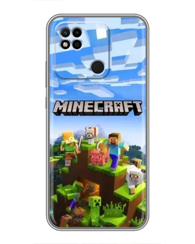 Чохол для Xiaomi Redmi 10A з картинкою «Minecraft класичний світ» Чохол для Xiaomi Redmi 10A з картинкою «Minecraft класичний світ»