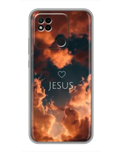 Чехол для Xiaomi Redmi 10A с картинкой «Сияние Имени Jesus»