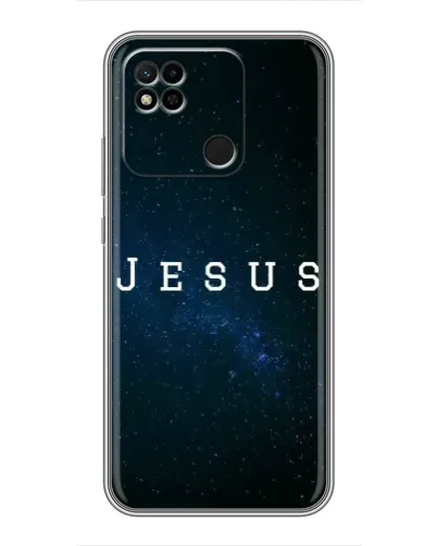 Чехол для Xiaomi Redmi 10A с картинкой «Звездное небо Jesus»