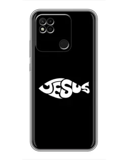 Чохол для Xiaomi Redmi 10A з картинкою «Риба  Jesus»