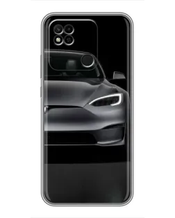 Чехол для Xiaomi Redmi 10A с картинкой «Tesla Model S Look»