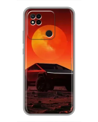 Чехол для Xiaomi Redmi 10A с картинкой «Cybertruck на Марсе» Чехол для Xiaomi Redmi 10A с картинкой «Cybertruck на Марсе»
