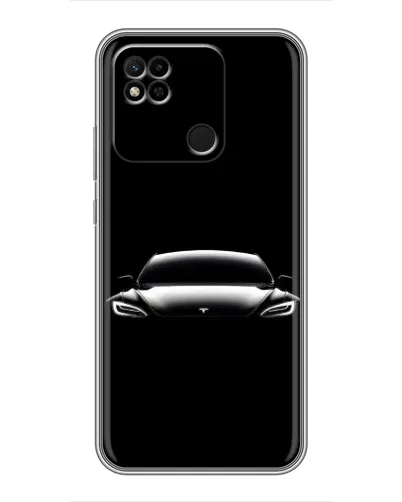 Чехол для Xiaomi Redmi 10A с картинкой «Фары Tesla Night» Чехол для Xiaomi Redmi 10A с картинкой «Фары Tesla Night»