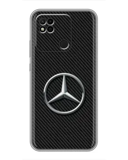 Чехол для Xiaomi Redmi 10A с картинкой «Карбоновый Mercedes стиль» Чехол для Xiaomi Redmi 10A с картинкой «Карбоновый Mercedes стиль»