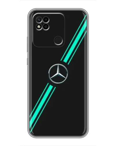 Чехол для Xiaomi Redmi 10A с картинкой «Спортивные линии Mercedes» Чехол для Xiaomi Redmi 10A с картинкой «Спортивные линии Mercedes»