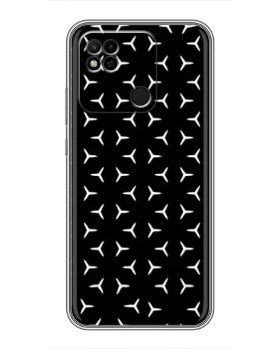Чехол для Xiaomi Redmi 10A с картинкой «Mercedes паттерн звезд» Чехол для Xiaomi Redmi 10A с картинкой «Mercedes паттерн звезд»