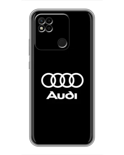 Чехол для Xiaomi Redmi 10A с картинкой «Классическое лого Audi»