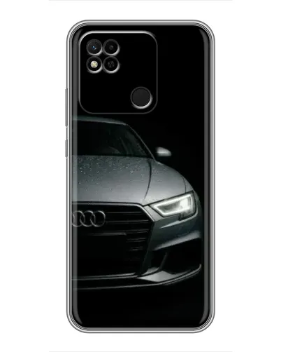 Чехол для Xiaomi Redmi 10A с картинкой «Audi — детализация кузова»