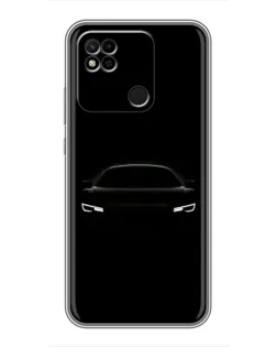 Чехол для Xiaomi Redmi 10A с картинкой «Взгляд Audi в темноте»