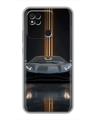 Чехол для Xiaomi Redmi 10A с картинкой «Lamborghini золотые линии» Чехол для Xiaomi Redmi 10A с картинкой «Lamborghini золотые линии»