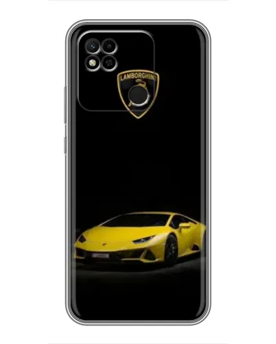 Чехол для Xiaomi Redmi 10A с картинкой «Lamborghini желтый акцент» Чехол для Xiaomi Redmi 10A с картинкой «Lamborghini желтый акцент»