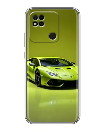 Чехол для Xiaomi Redmi 10A с картинкой «Салатовый Lamborghini Huracan» Чехол для Xiaomi Redmi 10A с картинкой «Салатовый Lamborghini Huracan»