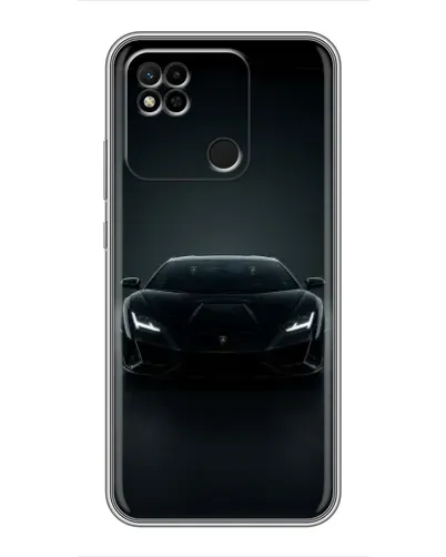 Чехол для Xiaomi Redmi 10A с картинкой «Черный Lamborghini Aventador» Чехол для Xiaomi Redmi 10A с картинкой «Черный Lamborghini Aventador»
