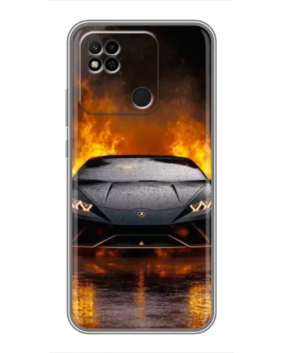 Чехол для Xiaomi Redmi 10A с картинкой «Lamborghini в огне» Чехол для Xiaomi Redmi 10A с картинкой «Lamborghini в огне»