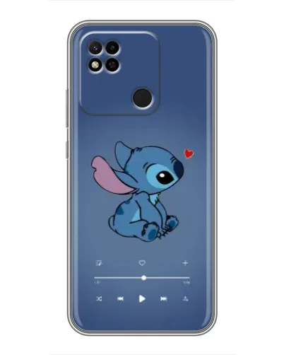 Чехол для Xiaomi Redmi 10A с картинкой «Музыкальный Stitch»