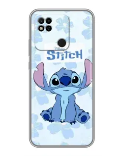 Чехол для Xiaomi Redmi 10A с картинкой «Stitch среди цветов» Чехол для Xiaomi Redmi 10A с картинкой «Stitch среди цветов»