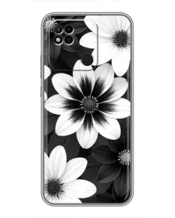Чохол для Xiaomi Redmi 10A з картинкою «Монохромні айстри» Чохол для Xiaomi Redmi 10A з картинкою «Монохромні айстри»