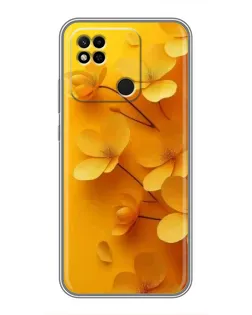 Чохол для Xiaomi Redmi 10A з картинкою «Золоті пелюстки» Чохол для Xiaomi Redmi 10A з картинкою «Золоті пелюстки»