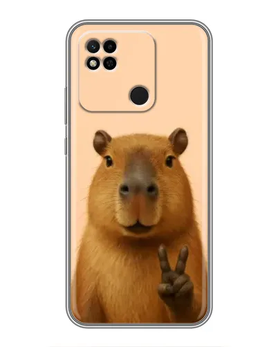 Чехол для Xiaomi Redmi 10A с картинкой «Капибара виктория» Чехол для Xiaomi Redmi 10A с картинкой «Капибара виктория»