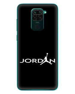Чехол для Xiaomi Redmi 10X с картинкой «Jordan White Logo»