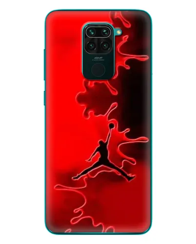 Чехол для Xiaomi Redmi 10X с картинкой «Jordan Red Smoke» Чехол для Xiaomi Redmi 10X с картинкой «Jordan Red Smoke»