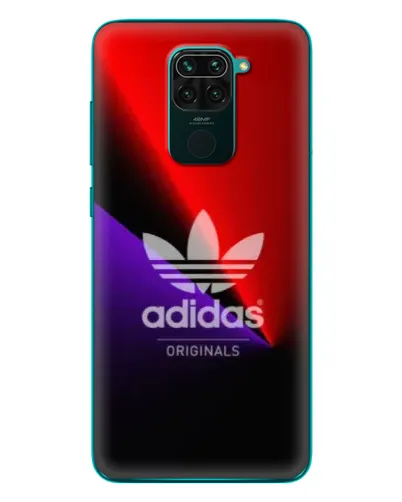 Чехол для Xiaomi Redmi 10X с картинкой «Adidas Red Neon»