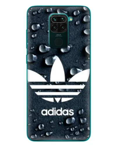 Чехол для Xiaomi Redmi 10X с картинкой «Adidas Trefoil Blue»