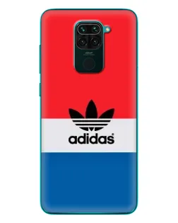 Чехол для Xiaomi Redmi 10X с картинкой «Ретро блоки Adidas»