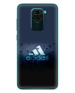 Чехол для Xiaomi Redmi 10X с картинкой «Adidas Water Drops»