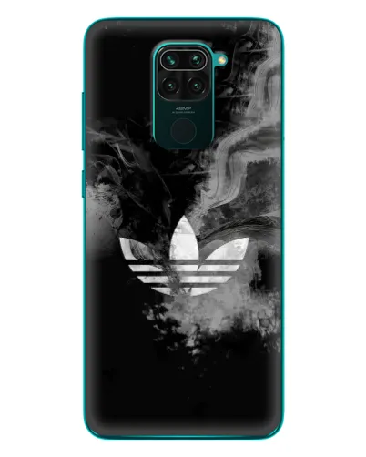 Чехол для Xiaomi Redmi 10X с картинкой «Абстрактный дым Adidas»