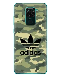 Чехол для Xiaomi Redmi 10X с картинкой «Милитари стиль Adidas»