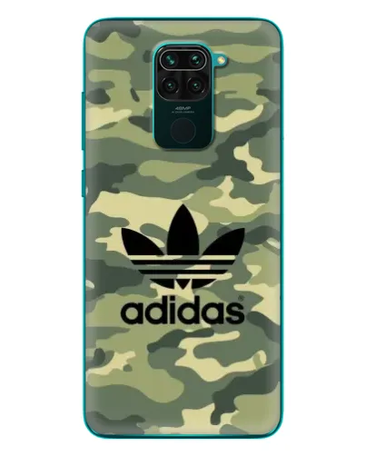 Чехол для Xiaomi Redmi 10X с картинкой «Милитари стиль Adidas»
