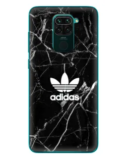 Чехол для Xiaomi Redmi 10X с картинкой «Белый мрамор Adidas»