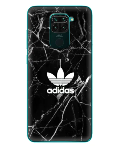 Чехол для Xiaomi Redmi 10X с картинкой «Белый мрамор Adidas»