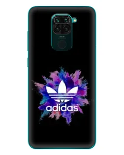 Чехол для Xiaomi Redmi 10X с картинкой «Взрыв красок Adidas»