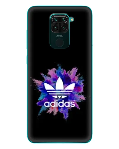 Чехол для Xiaomi Redmi 10X с картинкой «Взрыв красок Adidas»