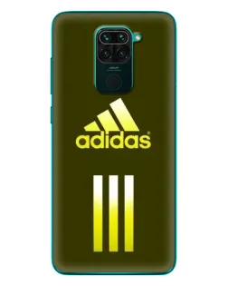 Чехол для Xiaomi Redmi 10X с картинкой «Оливковый градиент Adidas»