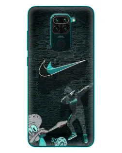 Чехол для Xiaomi Redmi 10X с картинкой «Спортивный арт Nike» Чехол для Xiaomi Redmi 10X с картинкой «Спортивный арт Nike»