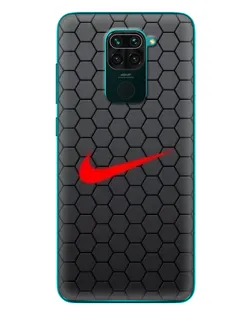 Чехол для Xiaomi Redmi 10X с картинкой «Nike — карбоновая сетка» Чехол для Xiaomi Redmi 10X с картинкой «Nike — карбоновая сетка»